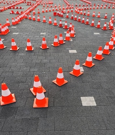 FA Trophy Weekly Review 24 A12 traffic cones